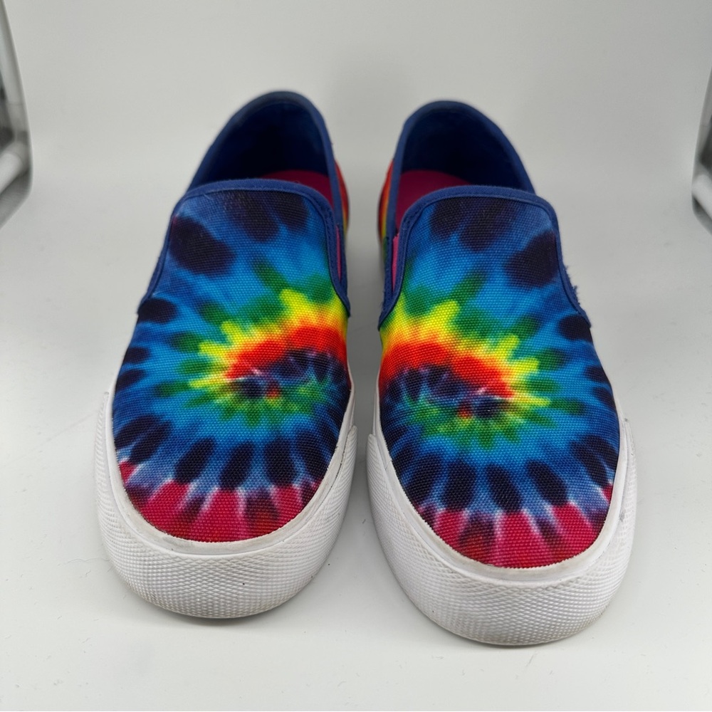 Vibrant Tie-Dye Puma Slip-On Sneakers Women’s